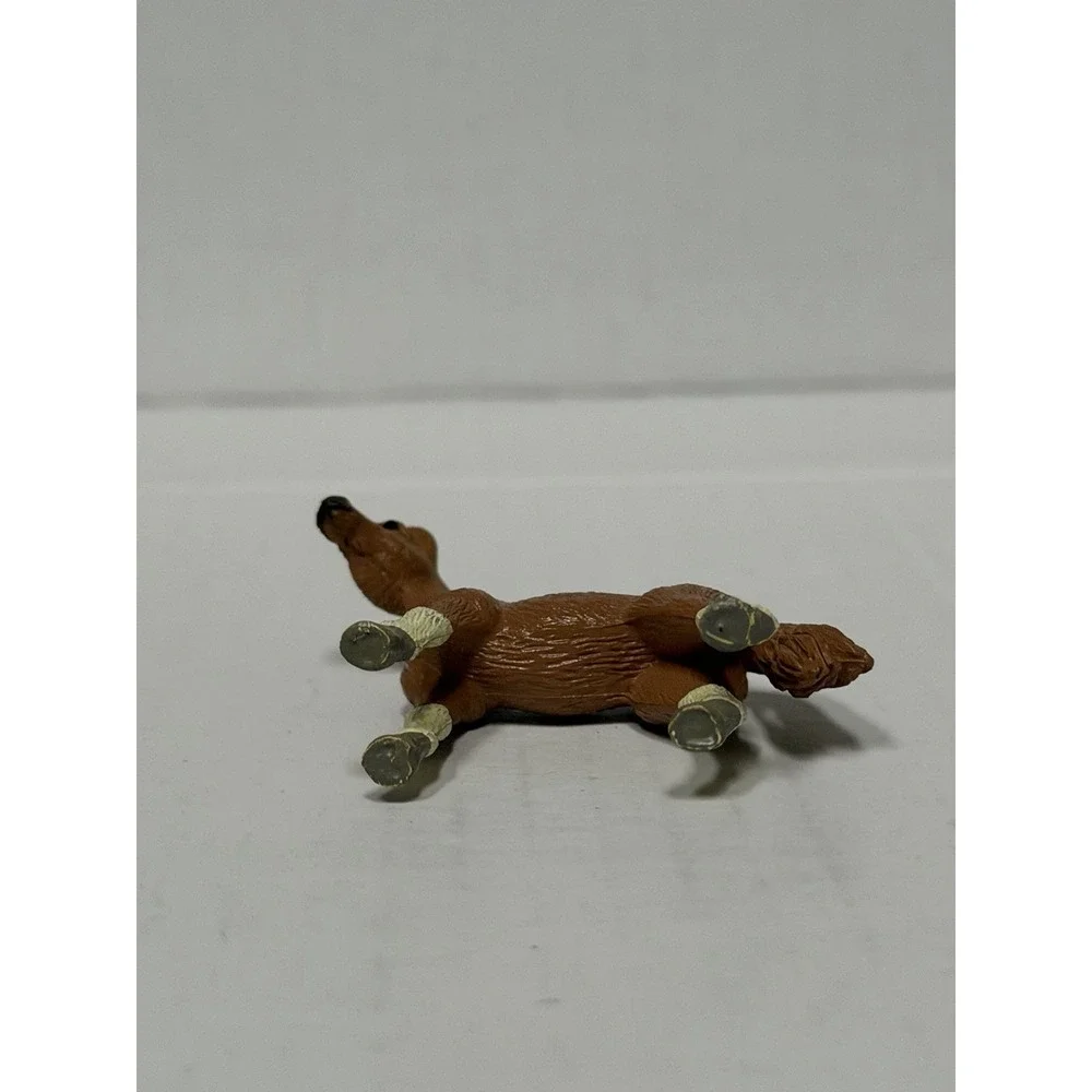 Lot Of 3 Mini Horse Figurines Foal Pony Farm Animal‎ Toy Plastic Replacement